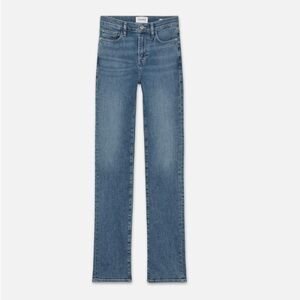 FRAME Denim Le High Straight dark wash